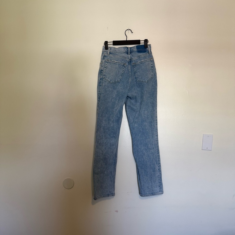 Abercrombie & Fitch High-Rise Light Blue Jeans - Picture 6 of 6